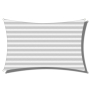 Gray & White Stripes
