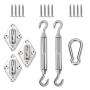 6" Turnbuckle for Triangle Shades