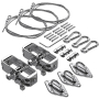 18‘ Stainless Steel Wire for Triangle Shades
