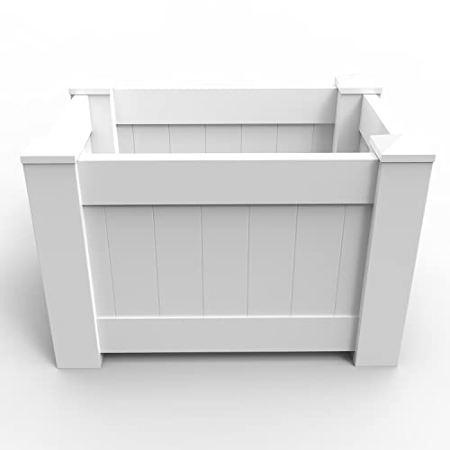 COARBOR Vinyl Raised Garden Bed Ground Planter Boxes