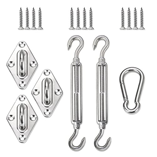 Coarbor Shade Sail Hardware Kit Stainless Steel