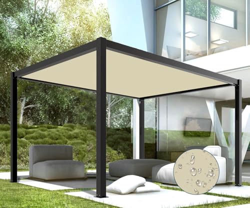 Coarbor Square Straight Edge Waterproof Sun Shade Sail