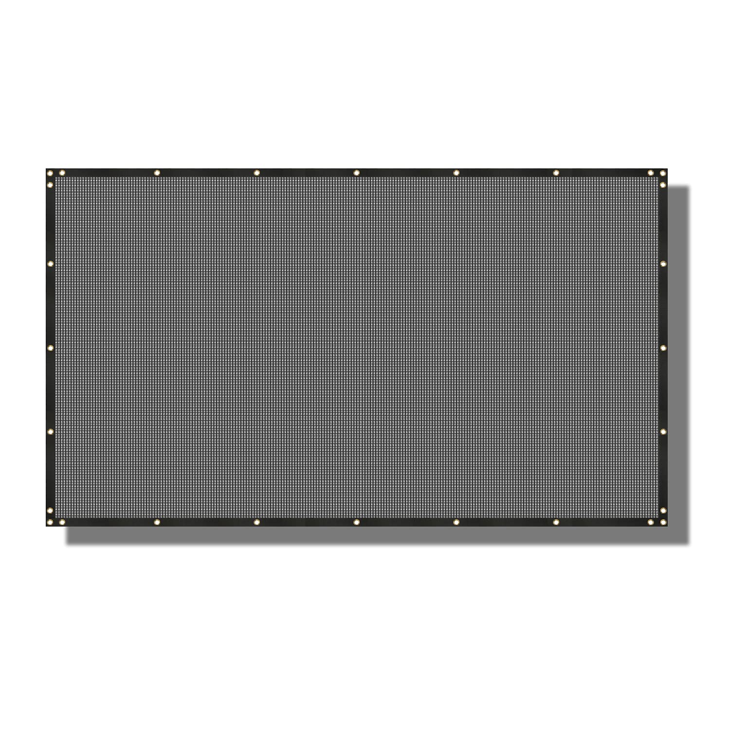Coarbor Vinyl Coated Polyester (PVC) Mesh Privacy Fence Screen Fencing for Back Yard Deck Patio Garden Blocker Barrier 80% Blockage With Gommets on Edges 280GSM