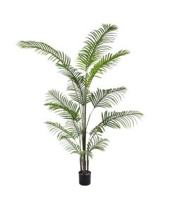 Artificial Palm Tree with Planter Fake Plants Faux Tree Indoor for Home Decor Living Room Decor - Customizable with Item package quantity and Size