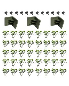 Coarbor Artificial Grass Wall Panel Boxwood Plant Wall Privacy Topiary Hedge Plant Fence Backdrop Wall for Balcony Patio Outdoor Indoor - Customizable with Size,Color and Number of Items