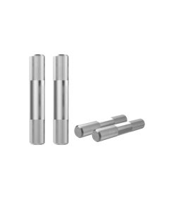 4 Piece Stainless Steel Shelf Pins for Connect Hedge Wall Base