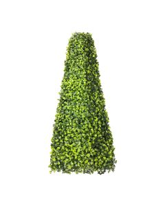 COARBOR Artificial Boxwood Trees Topiary UV Resistant Buxus Tower for Home, Garden, Backyard, Balcony, Wedding, Indoor, Outdoor 8 Pack