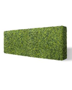 COARBOR 90"Wx72"Hx6"D Artificial Boxwood Hedge Wall Interior Divider Privacy Fence Faux Greenery Backdrop for Home Decor, Party Decor, Backyard Balcony Deck