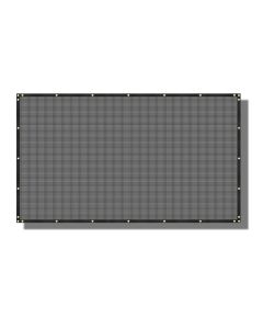 Coarbor Vinyl Coated Polyester (PVC) Mesh Privacy Fence Screen Fencing for Back Yard Deck Patio Garden Blocker Barrier 80% Blockage With Gommets on Edges 280GSM - Customizable with Size and Color