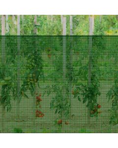 Coarbor Outdoor Backyard Garden Fence Animal Barrier Temporary Fencing for Dogs Rabbits Chickens Deck Netting Mesh 6'H x 99'L Green