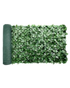 Coarbor 5 Pcs 58" x 156" Faux Ivy Privacy Fence Screen Cover with Mesh Artificial Leaf Vine Hedge Outdoor Decor for Outdoor Garden Backyard